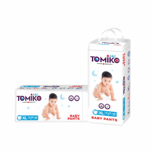 ТРУСИКИ ДЕТСКИЕ XL (12-20 КГ) 40 ШТ. TOMIKO PREMIUM SOFT
